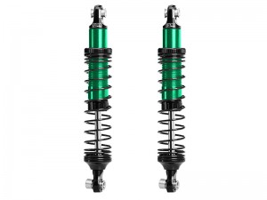 GPM H10089F/R 6061 T6 ALLOY FRONT/REAR ADJUSTABLE PROGRESSIVE SPRING SHOCK 89mm VPS10350 FOR VANQUISH 1/10 H10 OPTIC / YOKOHAMA RTR / SPARCO RTR - GREEN - H10089F/R-G