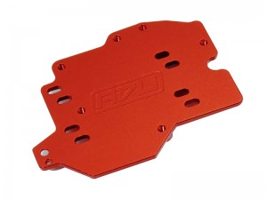 ALUMINUM 7075 ESC TRAY HOBBYWING MAX6 MAX8 AR320430 FOR ARRMA 1/7 MOJAVE 1/8 KRATON V6 EXB TYPHON V5 TLR 6S - RED - RS-AR320430/RE