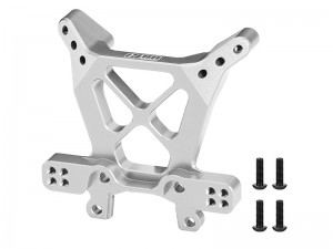 GPM TJ028 7075 T6 ALLOY FRONT SHOCK TOWER 9033 FOR TRAXXAS 1/8 JATO 4X4 VXL BL-2S 90386-4 90154-4 - SILVER - TJ028-S