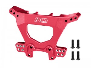 GPM TJ030 7075-T6 ALLOY REAR SHOCK TOWER 9034 FOR TRAXXAS 1/8 JATO 4X4 VXL BL-2S 90386-4 90154-4 - RED - TJ030-R