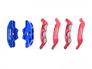 GPM 7075 T6 ALLOY FRONT BRAKE CALIPERS & BRAKE PADS 10951 10956 FOR TRAXXAS 1/6 FUNCO PRO SCALE 2WD SAND CAR 8S 109076-4 - BLUE - TPS006KIT-B