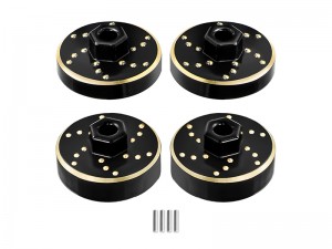 BRASS COUNTER WEIGHT WHEEL HUB ADAPTER RER41738 FOR 1/32 RED CAT RACING ASCENT 32 CRAWLER - RS-ASC3201/BR