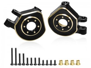 BRASS FRONT STEERING KNUCKLE ARM RER41737 FOR 1/32 RED CAT RACING ASCENT 32 CRAWLER - RS-ASC3204/BR