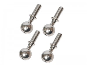 TITANIUM TC4 PIVOT BALL FINE THREAD ARA330657 FOR ARRMA 1/7 BIG ROCK FELONY FIRETEAM INFRACTION LIMITLESS MOJAVE KRATON NOTORIOUS TYPHON 6S BLX - RS-ARA330657/TC4