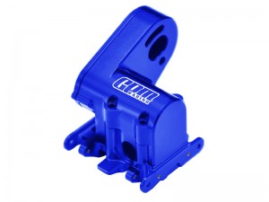 GPM SCX30/38 ALLOY 7075 TRANSMISSION CENTER MOTOR MOUNT AXI-3311 FOR AXIAL 1/30 SCX30 FORD BRONCO SCX30 JEEP WRANGLER JLU SCX30 CHEVROLET K10 - BLUE - SCX30/38-B
