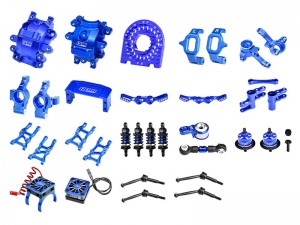 GPM TEC2VXLKIT COMPLETE COMPETITION SET FOR TRAXXAS 1/10 FORD GT 4-TEC 2.0 4-TEC 2.0 VXL BL-2S 4-TEC 3.0 CORVETTE 4-TEC 3.0 RC CAR - TEC2VXLKIT-B