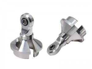 ALUMINUM 7075 Shock Rod End SHOCK ROD END & SPRING CAP ARA330608 FOR ARRMA 1/7 BIG ROCK FIRETEAM MOJAVE 1/8 KRATON NOTORIOUS V6 TALION 6S BLX - RS-ARA330608/SI