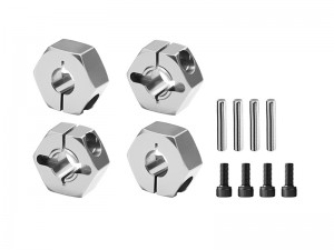 GPM SLAM010 ALLOY FRONT AND REAR CLAMP TYPE WHEEL HUB 12mm 1654 FOR TRAXXAS MINI SLASH MINI RALLY VXL 1/10 SLASH BIGFOOT JATO 3.3 RUSTLER STAMPEDE NIT ... - SLAM010-S