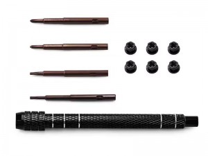 ALUMINUM MULTI FUNCTION SETUP STAR PHILIP WRENCH M2 LOCK NUT FOR AXIAL 1/30 SCX30 MINI CRAWLER - RS-AXI3328/BK