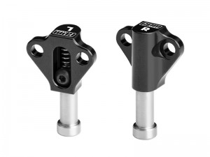 GPM H10088F 7075 ALLOY MACHINED BUMP STOPS VPS08850 FOR VANQUISH 1/10 H10 OPTIC YOKOHAMA RTR SPARCO RTR VS4-10 VPS09027 - H10088F-BK