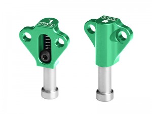 GPM H10088F 7075 ALLOY MACHINED BUMP STOPS VPS08850 FOR VANQUISH 1/10 H10 OPTIC YOKOHAMA RTR SPARCO RTR VS4-10 VPS09027 - GREEN - H10088F-G