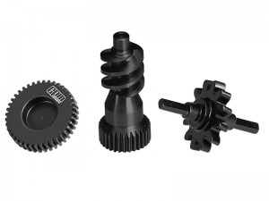 GPM SCX30/1200S -BK STEEL GEARBOX GEARS FOR AXIAL 1/30 SCX30 MINI CRAWLER FORD BRONCO  JEEP WRANGLER JLU SCX30 CHEVROLET K10 AXI-2048 AXI-2261 AXI-226 ... - SCX30/1200S
