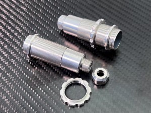 ALUMINUM 7075 16 X 49 / 54 / 57 / 62mm DAMPER BODY AR330476 FOR ARRMA 1/7 1/8 KRATON TYPHON 6S TRUCK - 16 X 62mm - RS-ARA330777/SI