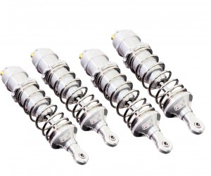 ALUMINUM 7075 FRONT & REAR DAMPER SET AR330550 AR330551 FOR ARRMA 1/8 TYPHON 6S V5 TLR BUGGY ARA8606V5 ARA8406 - RS-AR33055051/SI