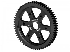 GPM CRXXL063TS-BK 40Cr STEEL MAIN GEAR 63T (M1.0) FOR CROSSRC 1/6 EMO XXL 6X6 EMO XX 4X4 1/5 EMO XX2 4X4 EMO XXL2 6X6 - CRXXL063TS-BK