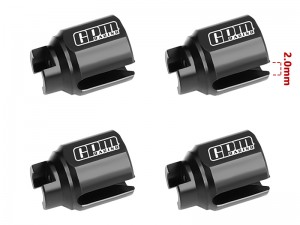 GPM MAKM039S-BK 4140 CARBON STEEL FRONT & REAR DIFF OUTDRIVE ARA311193 FOR ARRMA 1/16 MINI KRATON 3S Truck ARA2508S ARA2508 - MAKM039S-BK