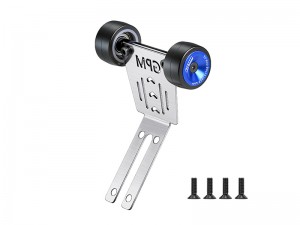 GPM MAKM040R STAINLESS STEEL BEARING WHEELIE BAR THICK 1MM FOR ARRMA 1/16 MINI KRATON 3S ARA2508S - MAKM040R-B