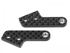 CARBON FIBER FRONT KNUCKLE PLATE IF712-01 FOR KYOSHO 1/8 INFERNO MP11 BUGGY 33028 - RS-IF712-01