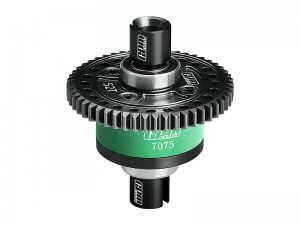 GPM SLE52S 20CrMnTi STEEL 7075 ALLOY 52T CENTER COMPLETE DIFFERENTIAL 9585 FOR TRAXXAS 1/8 SLEDGE 95076-4 - GREEN - SLE52S-G