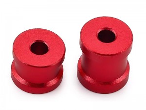 ALUMINUM CHASSIS BRACE SPACER ARA320569 FOR ARRMA 1/8 KRATON NOTORIOUS OUTCAST TYPHON 6S BLX - RED - RS-ARA320569/RE