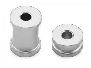 ALUMINUM CHASSIS BRACE SPACER ARA320569 FOR ARRMA 1/8 KRATON NOTORIOUS OUTCAST TYPHON 6S BLX - SILVER - RS-ARA320569/SI