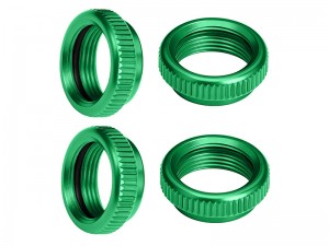 GPM MAKM/SC ALLOY SHOCK COLLARS FOR ARRMA 1/16 MINI KRATON 3S RC TRUCK ARA2508S ARA2508 - GREEN - MAKM/SC-G