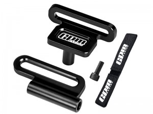 GPM MAKM0126 7075-T6 ALLOY  BATTERY HOLD-DOWN RETAINER ARA-2665 FOR ARRMA 1/16 MINI KRATON 3S ARA2508S ARA2508 - BLACK - MAKM0126-BK