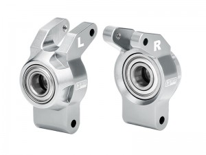 GPM MAKM022 7075 ALLOY REAR HUB（LARGER BEARINGS) ARA-2677 FOR ARRMA 1/16 MINI KRATON 3S ARA2508S ARA2508 - SILVER - MAKM022-S