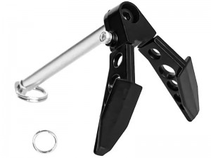 METAL TRAILER ANCHOR RESCUE HOOK FOR 1/18 TRAXXAS TRX-4M AXIAL RACING SCX-24 CRAWLER - RS-CA10/BK