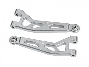 GPM MAKM054 7075 ALLOY FRONT UPPER SUSPENSION ARMS ARA-2674 FOR ARRMA 1/16 MINI KRATON 3S ARA2508S ARA2508 - SILVER - MAKM054-S