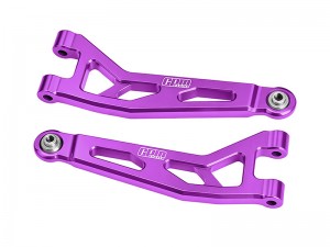 GPM MAKM054 7075 ALLOY FRONT UPPER SUSPENSION ARMS ARA-2674 FOR ARRMA 1/16 MINI KRATON 3S ARA2508S ARA2508 - PURPLE - MAKM054-P