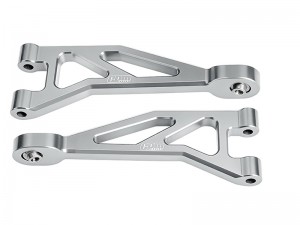 GPM MAKM057 7075  ALLOY REAR UPPER SUSPENSION ARMS ARA-2675 FOR ARRMA 1/16 MINI KRATON 3S ARA2508S ARA2508 - SILVER - MAKM057-S