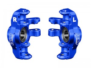 GPM 7075 ALLOY FRONT STEERING BLOCKS ARA-2676 FOR ARRMA 1/16 MINI KRATON 3S ARA2508S ARA2508 - BLUE - MAKM021-B