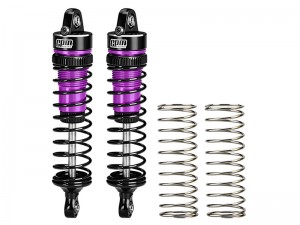 GPM MAKM074R ALLOY REAR SHOCK ABSORBERS 74mm ARA-2670 ARA-2671 ARA-2762FOR ARRMA 1/16 MINI KRATON 3S ARA2508S ARA2508 - PURPLE - MAKM074R-P