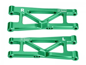 GPM MAKM056 7075 ALLOY REAR LOWER SUSPENSION ARMS ARA-2675 FOR ARRMA 1/16 MINI KRATON 3S ARA2508S ARA2508 - GREEN - MAKM056-G