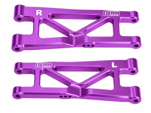 GPM MAKM056 7075 ALLOY REAR LOWER SUSPENSION ARMS ARA-2675 FOR ARRMA 1/16 MINI KRATON 3S ARA2508S ARA2508 - PURPLE - MAKM056-P