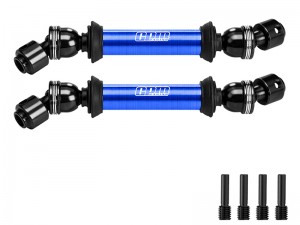 GPM SCJ037S ALLOY 6061 CENTER CVD DRIVE SHAFT AXI-2063 FOR AXIAL 1/10 SCX10 III JEEP CJ-7 SCX10 PRO CRAWLER AXI03008V2 AXI03028 - SCJ037S-B