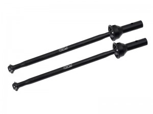 STEEL 40CrMo FRONT / REAR CVD DRIVE SHAFT ARA310954 ARA310953 FOR ARRMA 1/7 MOJAVE 6S BLX ARA7604V2 - RS-ARA310953/BK