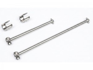 TITANIUM TC4 TRIPLE BEARING CENTER SHAFT SHADF CUP ARA310941  ARA310942 FOR ARRMA 1/7 LIMITLESS F1 120 8S FELONY INFRACTION 6S BLX ARA7617V2 ARA7816 ARA7615V2 - SILVER - RS-ARA310941/SI