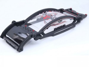 NYLON NON-SHELL BASED ROLL CAGE ARA409010 FOR 1/5 ARRMA KRATON 8S BLX EXB MONSTER ARA5808V2T1 - RS-ARA409010/BK