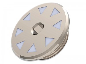 3RACING SAK-Z103B TITANIUM CENTER PULLEY COVER FOR 1/10 ZERO CERO CERO ULTRA SPORT TOURING CAR - SAK-Z103B