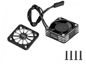 GPM MAKM018FAN ALLOY HIGH SPEED 30 X 10mm COOLING FAN20000 RPM For ARRMA 1/16 MINI KRATON ARA2508 - MAKM018FAN-BK
