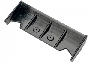 TPU 3D PRINTING TAIL WING AR480002 FOR ARRMA 1/8 KRATON OUTCAST V5 V6 6S MONSTER - RS-AR480002/BK