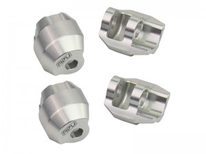 ALUMINUM 7075  SHOCK CAP PROTECTOR AR330492 FOR ARRMA 1/7 BIG ROCK FELONY FIRETEAM INFRACTION LIMITLESS MOJAVE 1/8 KRATON TALION TYPHON 6S BLX - RS-AR330492A/SI