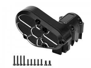 ALUMINUM TRANSMISSION CASE AXI-3311 FOR 1/30 AXIAL RACING SCX-30 K10 FORD BRONCO JEEP WRANGLER JLU C ... - RS-AXI-3311/BK