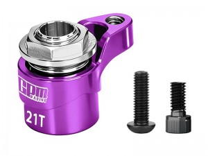 GPM MAKM020TSH 7075 ALLOY  21T SERVO SAVER For ARRMA 1/16 MINI KRATON 3S / MOJAVE GRANITE TYPHON QUAKE GORGON Grom / LOSI 1/12 NASCAR ASPHALT LATE CAR - PURPLE - MAKM021TSH-P