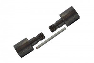 STEEL REAR GEARBOX JOINT  TAMIYA M1025 HUMMER - HM1041SR-BK