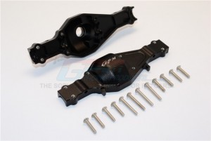 GPM TRU013 ALUMINUM REAR GEAR BOX  FOR TAMIYA TRACTOR TRUCK - TRU013-BK