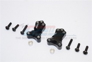 GPM TRU028 ALUMINIUM FRONT SHOCK MOUNT FOR TAMIYA TRACTOR TRUCK - Black - TRU028-BK