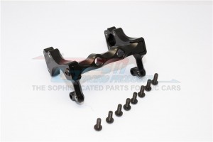 ALLOY REAR CHASSIS MOUNT FOR TAMIYA TRACTOR TRUCK - TRU031SC-BK